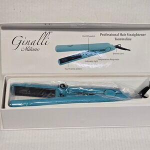 Ginalli Milano Tourmaline Flat Iron (Tiffany)  NEW Tiffany Blue $349 Retail